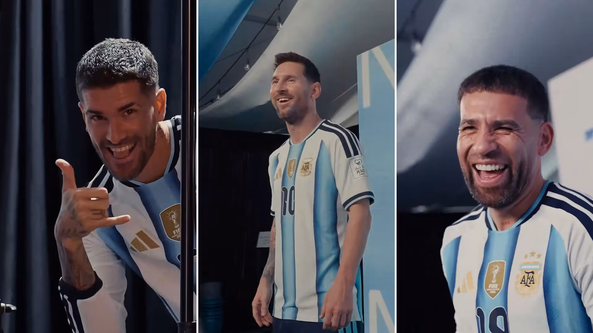 The Jokes Among Argentine National Team Players During the Official Photoshoot for the 2026 World Cup