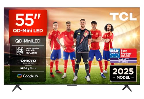 TCL 55Q6C Television 55 Inch QD-Mini LED 4K Smart TV