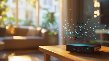 Wi-Fi repeater, strong signal, router with antennas, fast internet, wireless connection. - (Illustrative Image Infobae)