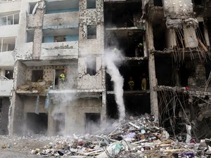 War in Ukraine: At Least Two Dead and Injured Following New Massive Russian Attack, Kyiv and Kharkiv Targeted