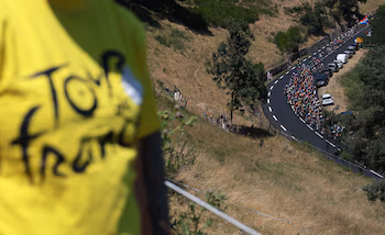 The sixth stage of the 2026 Tour de France is one of the longest of the edition with 186 kilometers - credit Stephanie Lecocq/Reuters