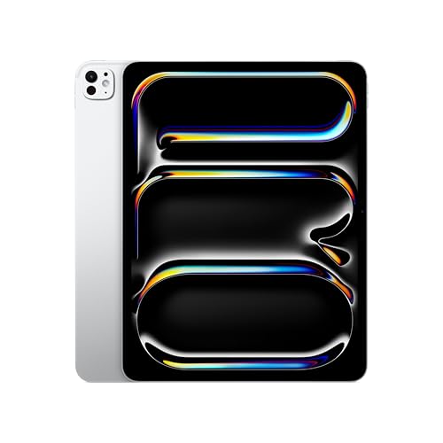 Apple iPad Pro 13″ (M5): Ultra Retina XDR Display, 12 MP Horizontal Front Camera and 12 MP Rear Camera, Wi-Fi 7 with Apple N1 Chip, 256 GB — Silver