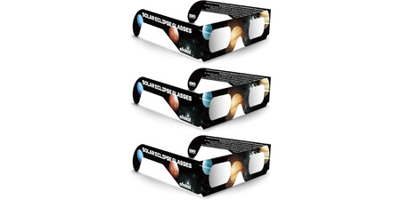 Pack Of Three Solar Eclipse Glasses