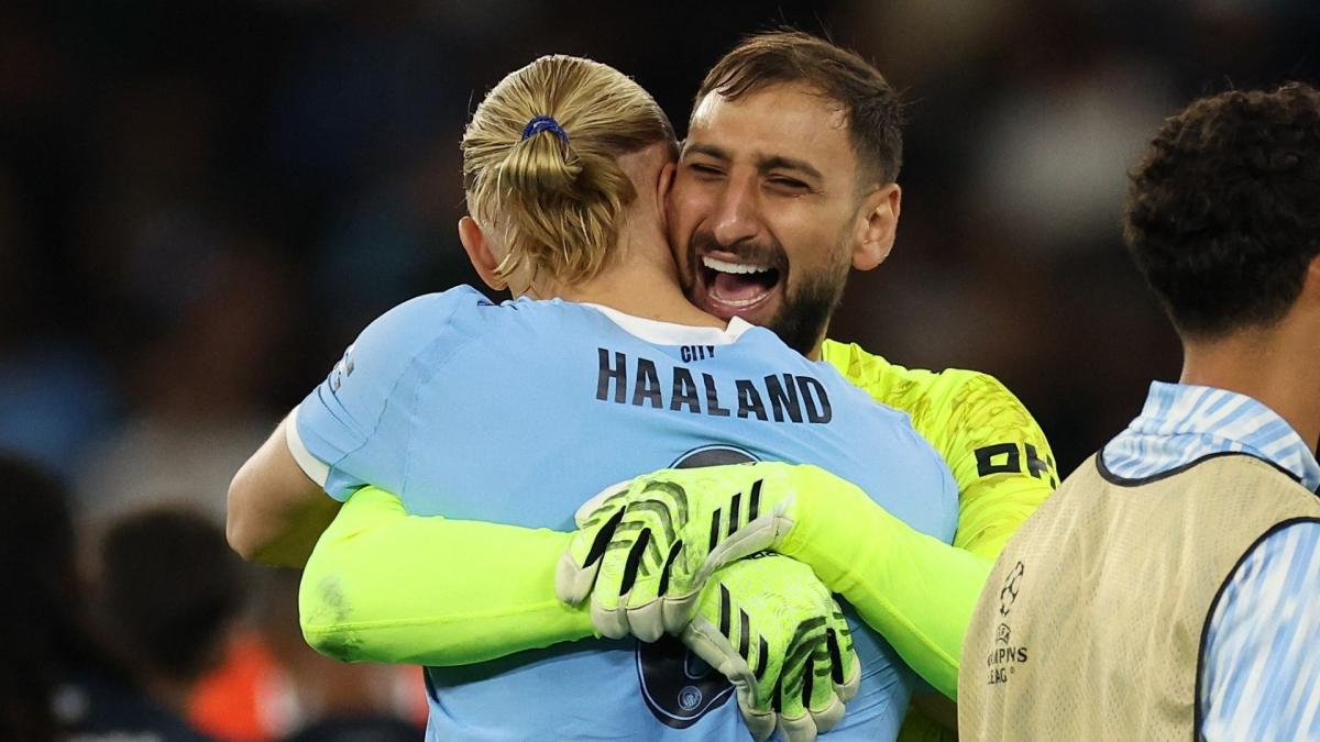 Man City: Haaland Recreates Viking Celebration at Donnarumma’s Wedding