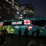 England Arrives at Their Hotel in Mexico: The Security Operation for the Three Lions