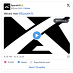 “Introducing SpaceXAI”: Elon Musk’s Two Companies Merge as Wall Street Embraces Simplicity