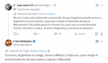 Joaquín Levinton’s Witty Reply to Liam Gallagher in the Argentina-England Preview: “For Our Fallen”