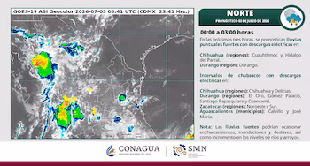 LIVE | Weather in CDMX and Across Mexico Today, Friday, July 3: Storms and Extreme Heat Expected