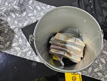 Five people were captured during the operation carried out by Colombian and American authorities in Ibagué-credit @PoliciaColombia/X