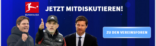 © tm/imago - Únase a la discusión en los foros de clubes de la Bundesliga (enlace al foro)