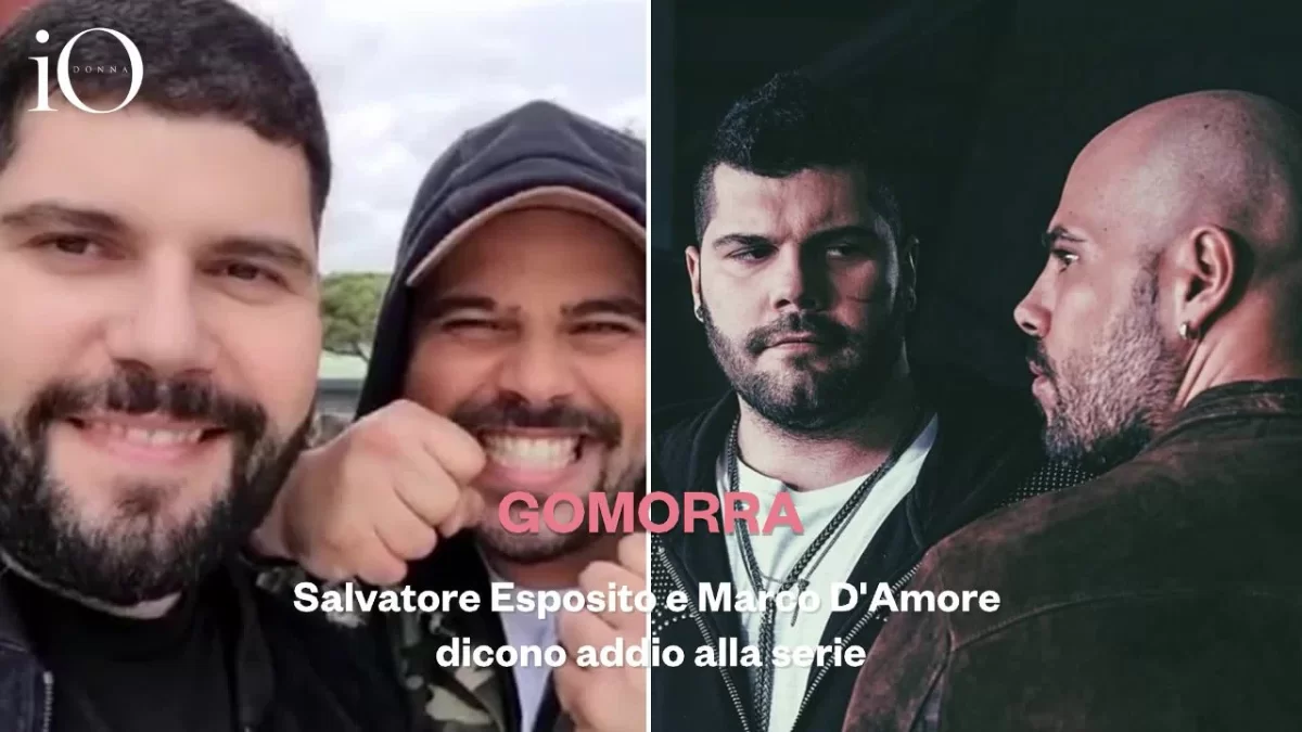 “Gomorra”, la emotiva despedida de Salvatore Esposito y Marco D'Amore