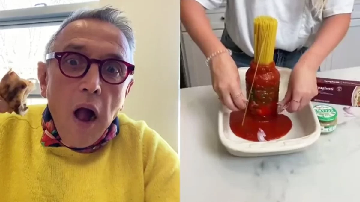 Bruno Barbieri, la receta de espaguetis es una pesadilla: la reacción de disgusto del chef