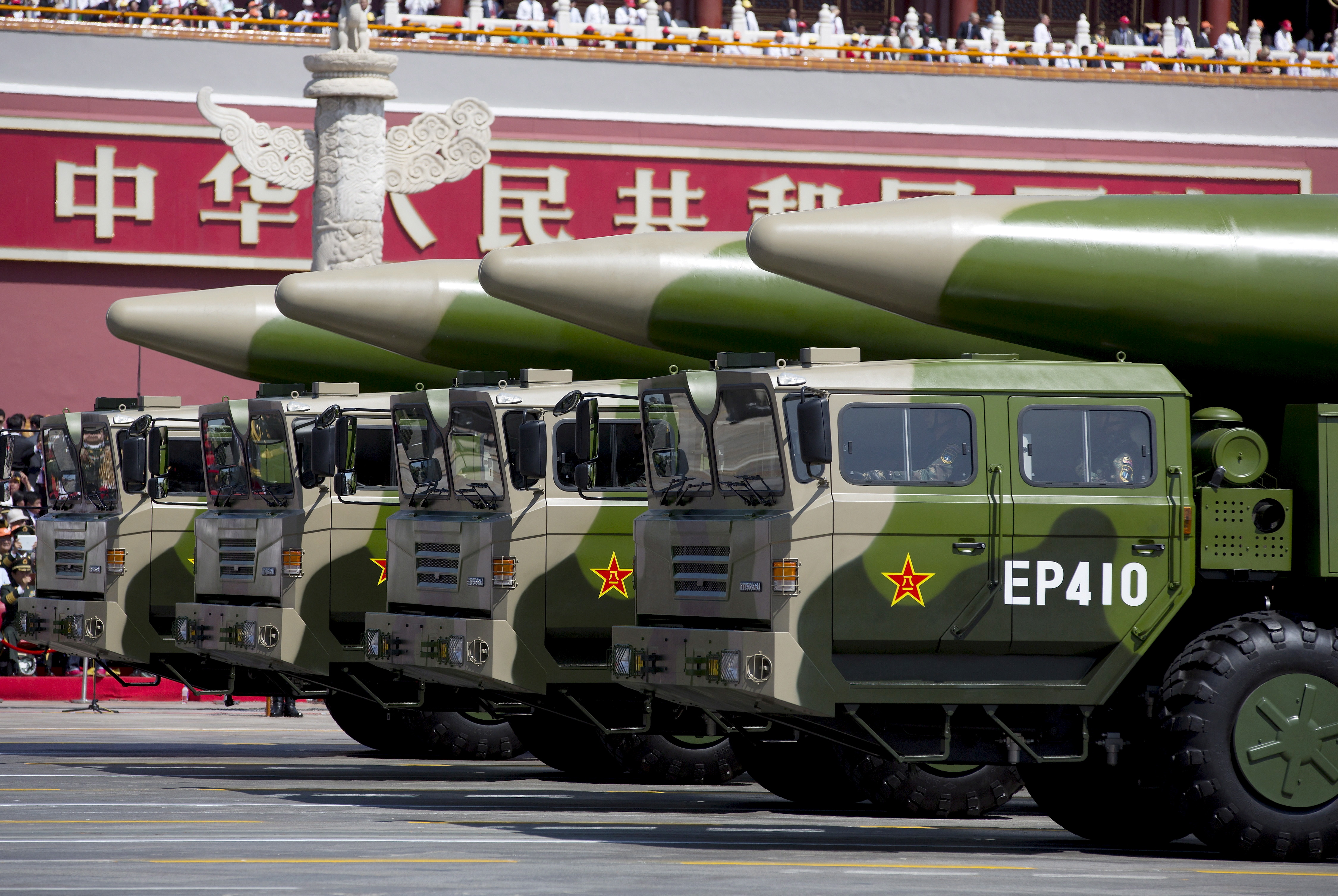 Un informe del Pentágono afirmó el año pasado que China planea duplicar su arsenal nuclear en sólo seis años.