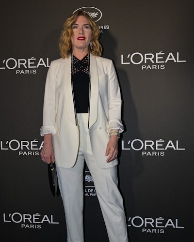 La actriz británica Kate Winslet asiste a un photocall para el evento de L'Oreal Paris 