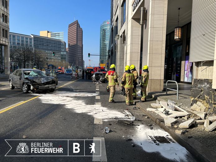 El accidente tuvo lugar el sábado por la mañana en el centro de Berlín.