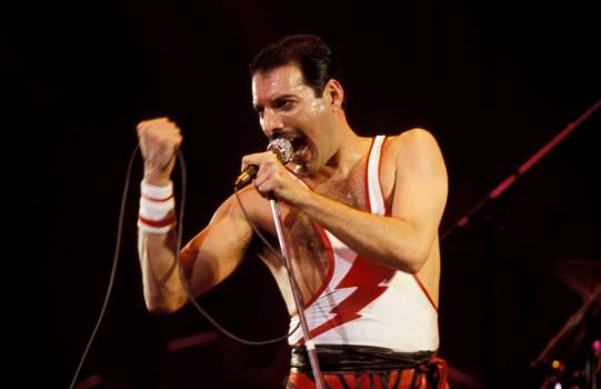 Freddie Mercury.  Se supone que “Bohemian Rhapsodiy” es una película biográfica sobre Queen.