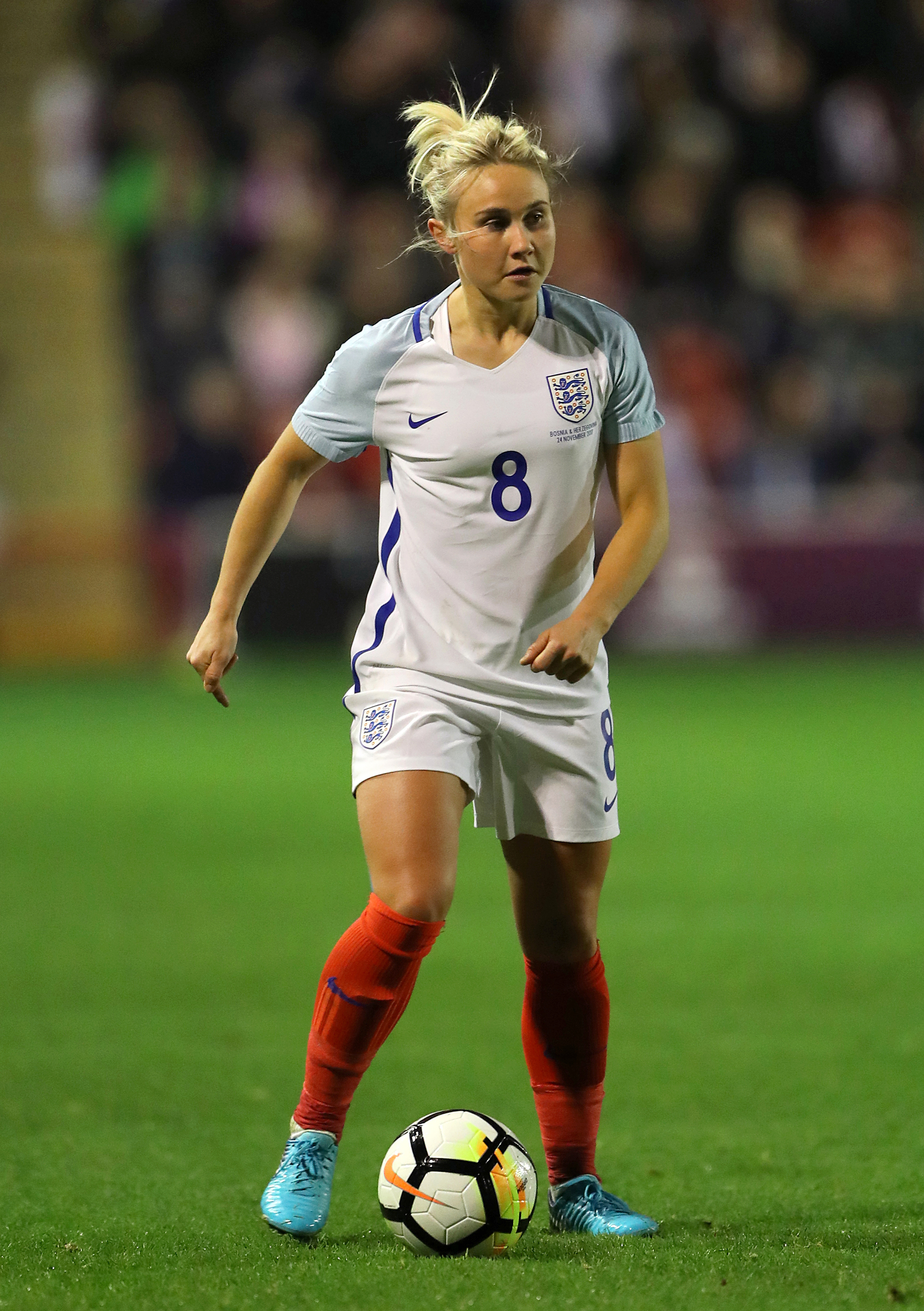 Christiansen jugó 31 partidos internacionales con Inglaterra