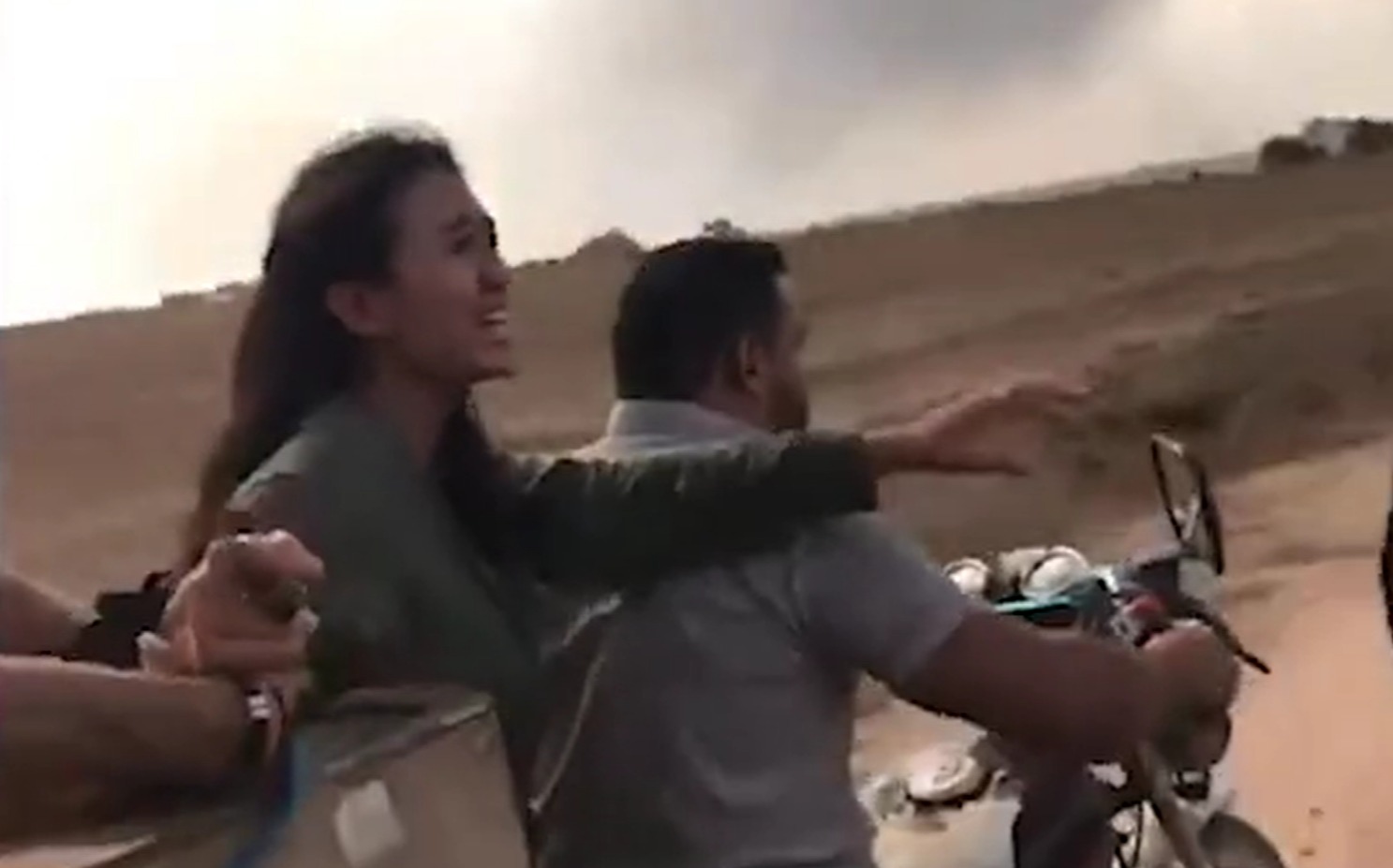 Noa fue vista cargada en una bicicleta por Hamás durante el ataque del 7 de octubre