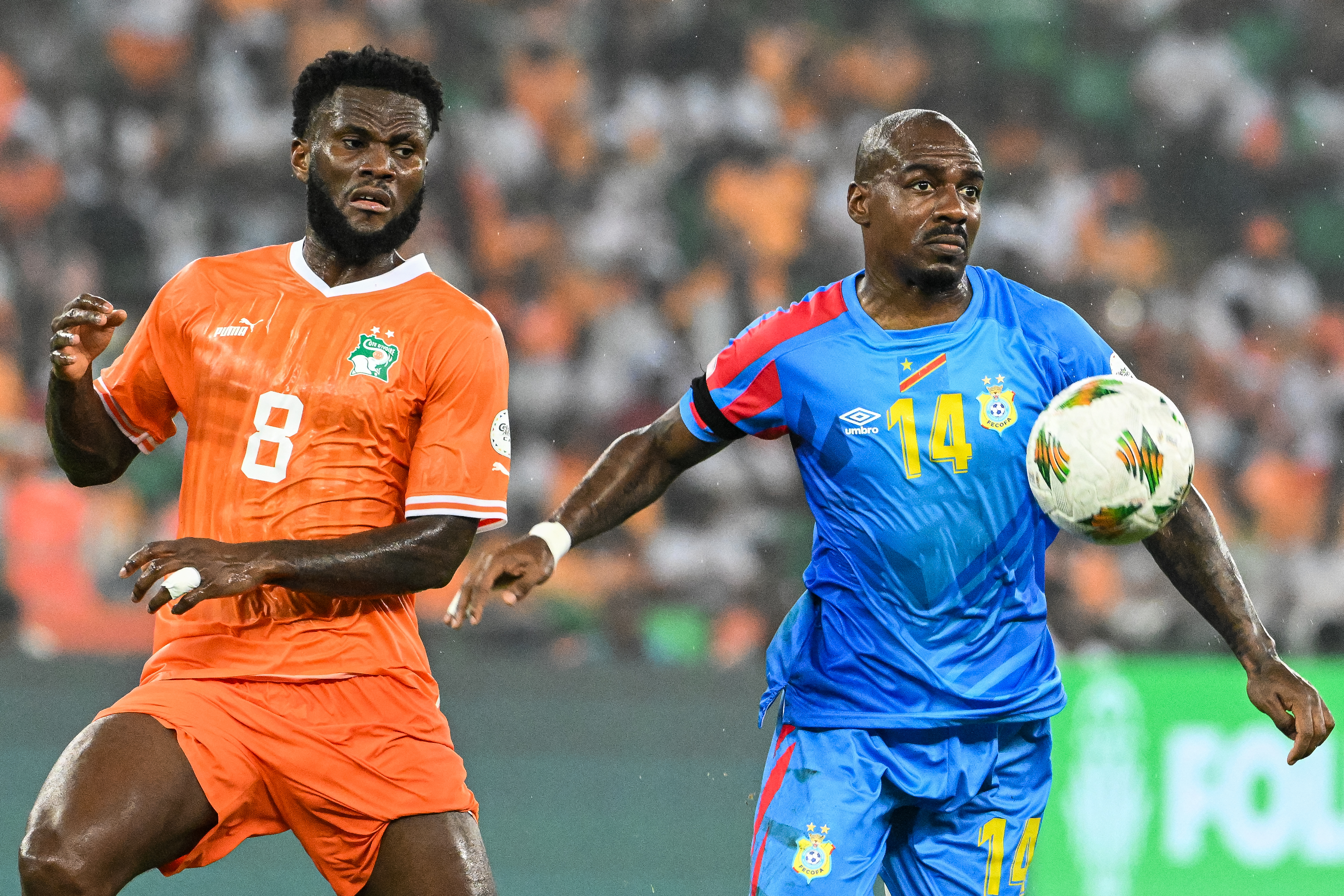 Kakuta jugó en la Copa Africana de Naciones con la República Democrática del Congo a principios de este año.