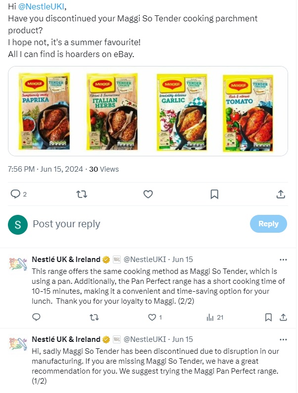 Nestlé confirmó que retiró el producto de los estantes debido a una 