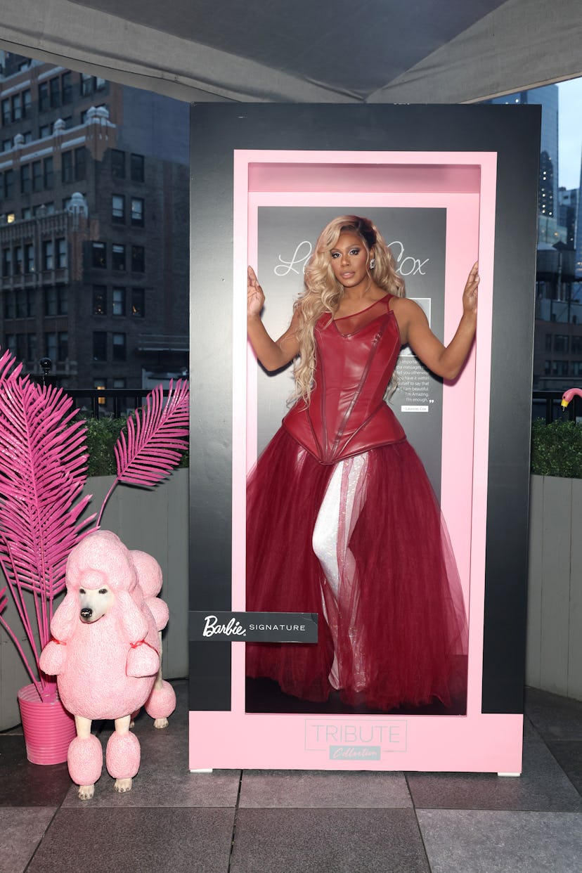 Cumpleaños de Barbie de Laverne Cox, mayo de 2022