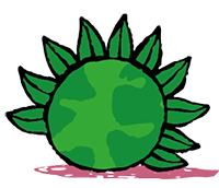 Ilustración del logotipo del Partido Verde del Reino Unido