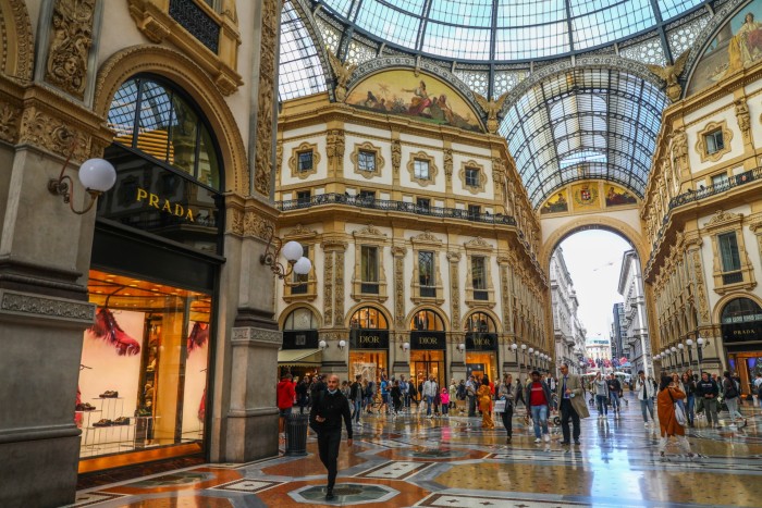 Galería Vittorio Emanuele II de Milán