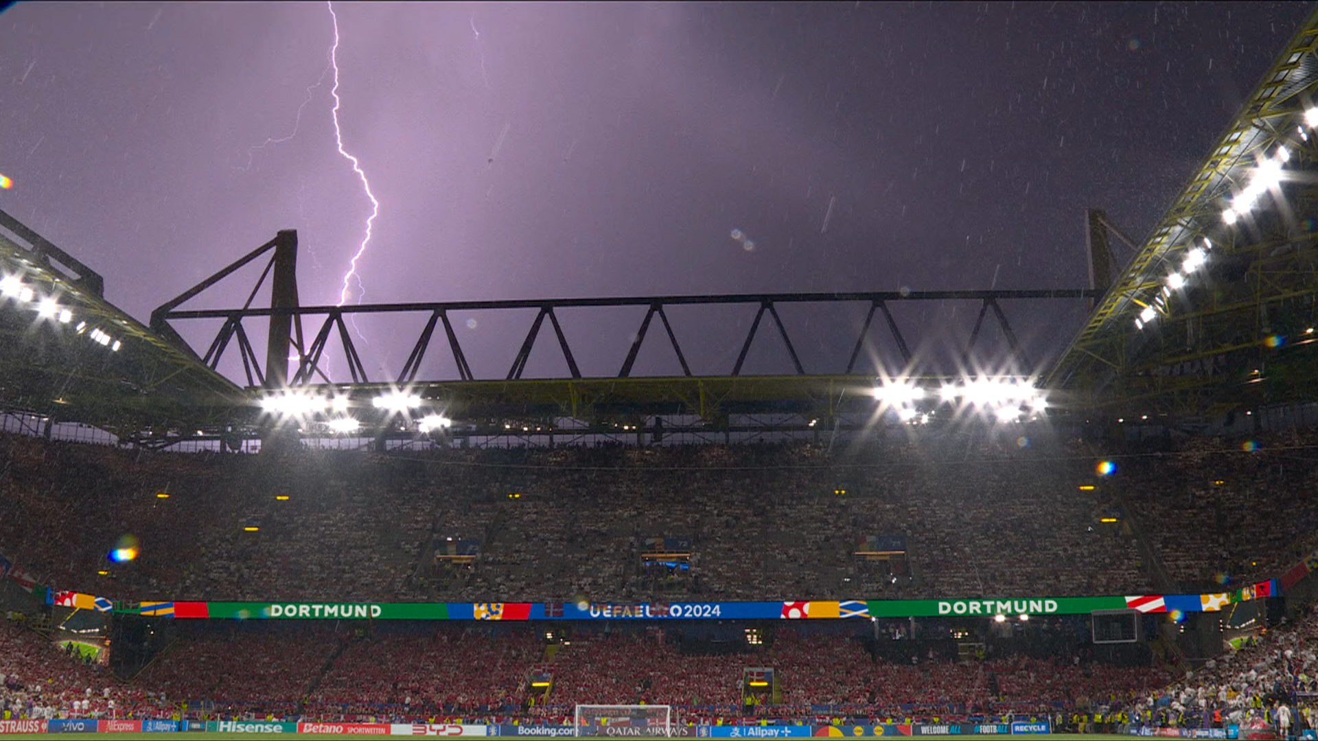 Rayos y truenos en Dortmund