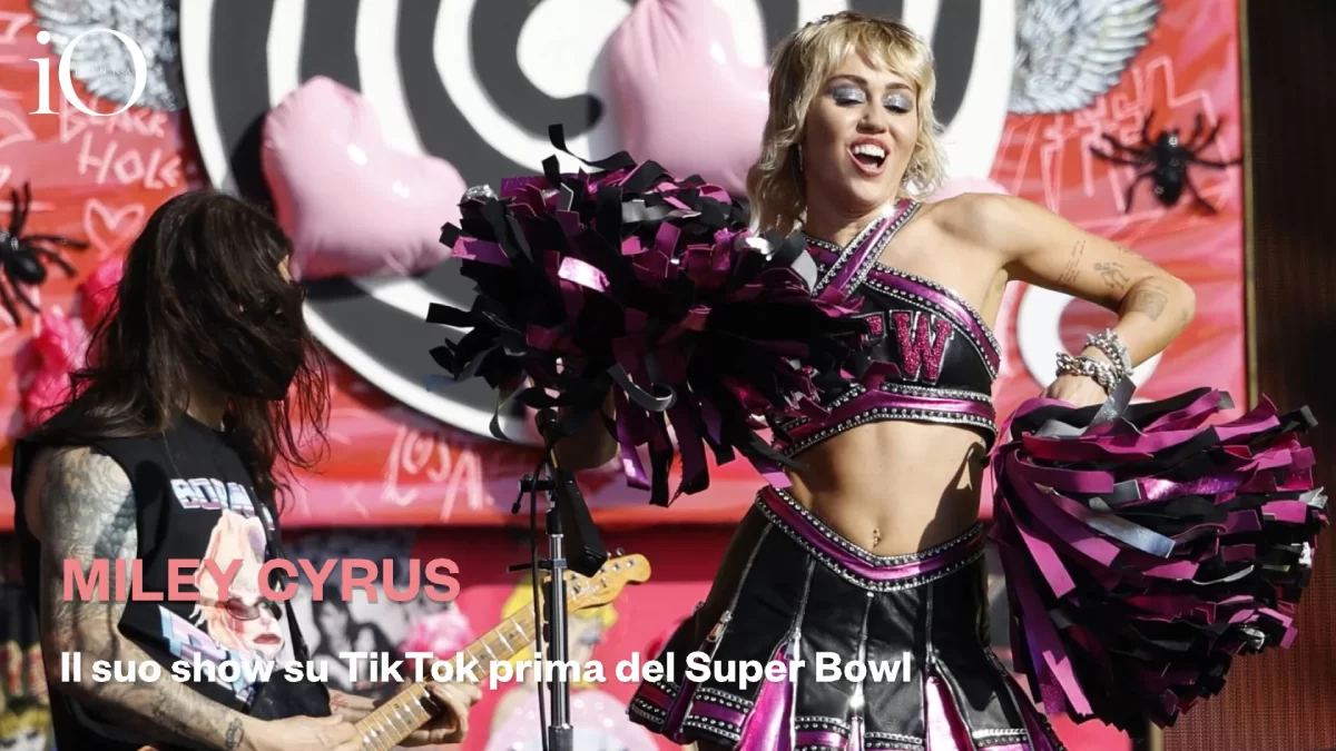Miley Cyrus, su show de rock antes del Super Bowl en TikTok