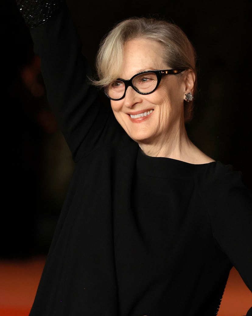 Meryl Streep con flequillo lateral