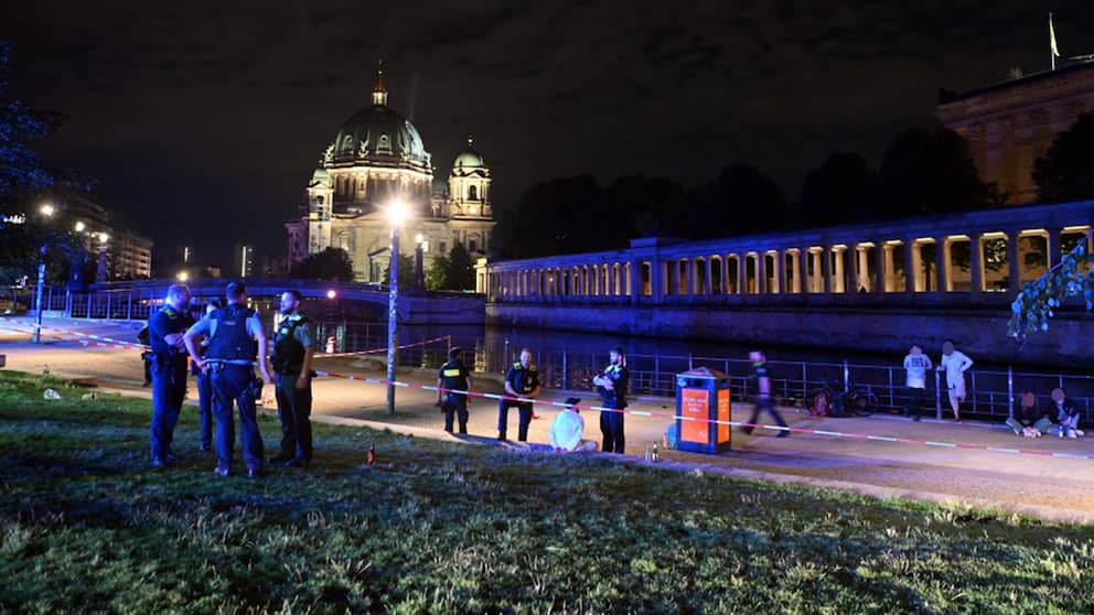 El altercado tuvo lugar justo enfrente de la Isla de los Museos.