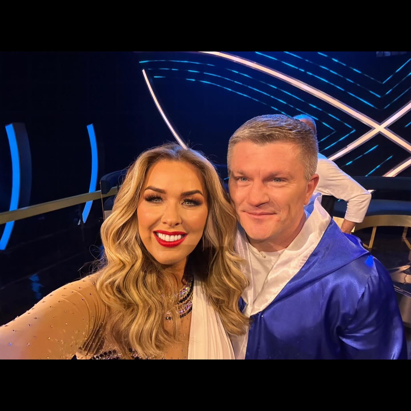 El dúo se conoció en la serie de ITV Dancing On Ice.