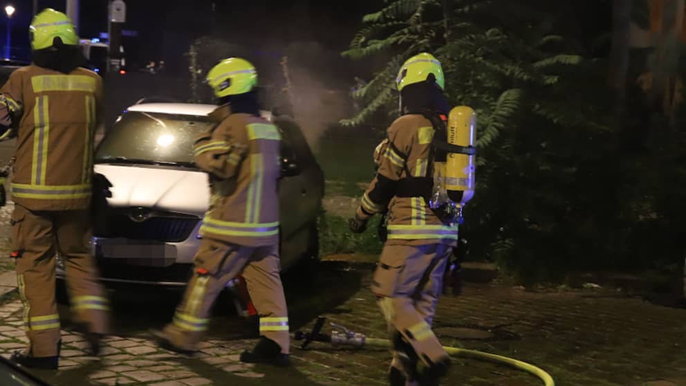 Los bomberos controlaron rápidamente el incendio