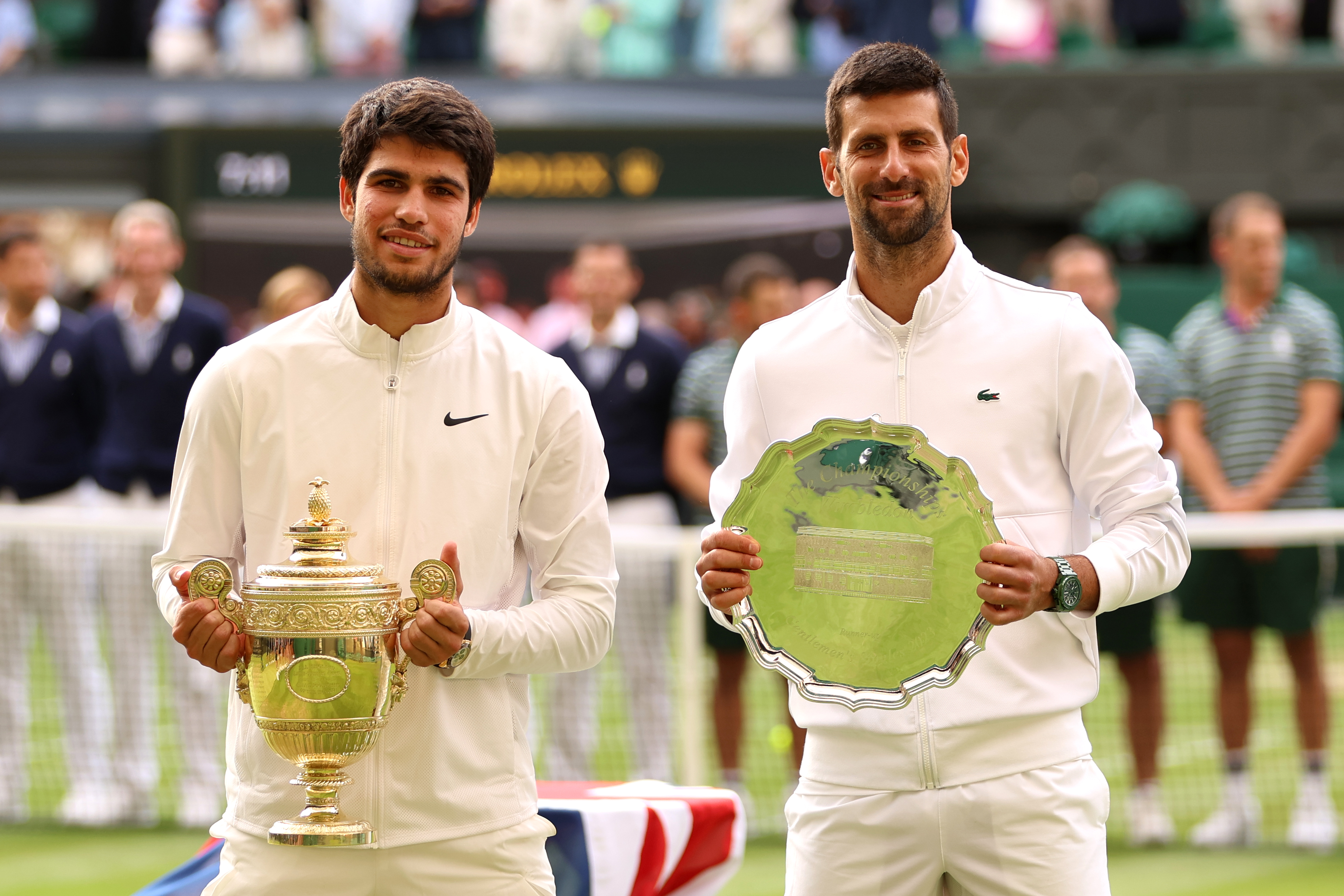 Alcaraz venció a Novak Djokovic en la épica final de Wimbledon 2023