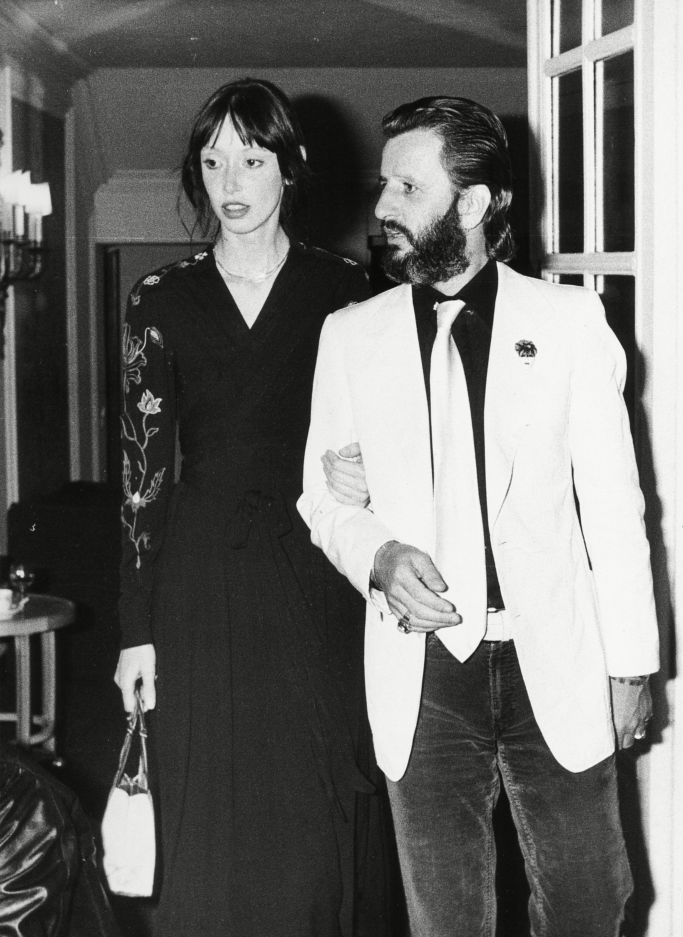 Shelley salió con el baterista de los Beatles, Ringo Starr, a finales de los años 70.