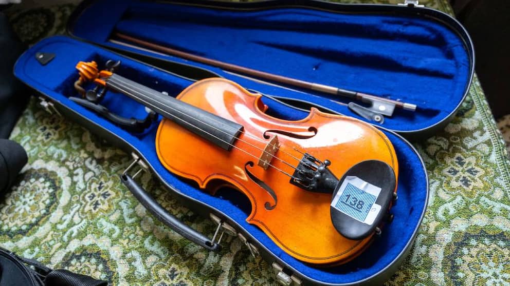 Este valioso violín también fue subastado
