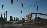 Fábrica de acero abandonada en Middletown, Ohio, lugar de nacimiento del candidato republicano a la vicepresidencia, JD Vance  