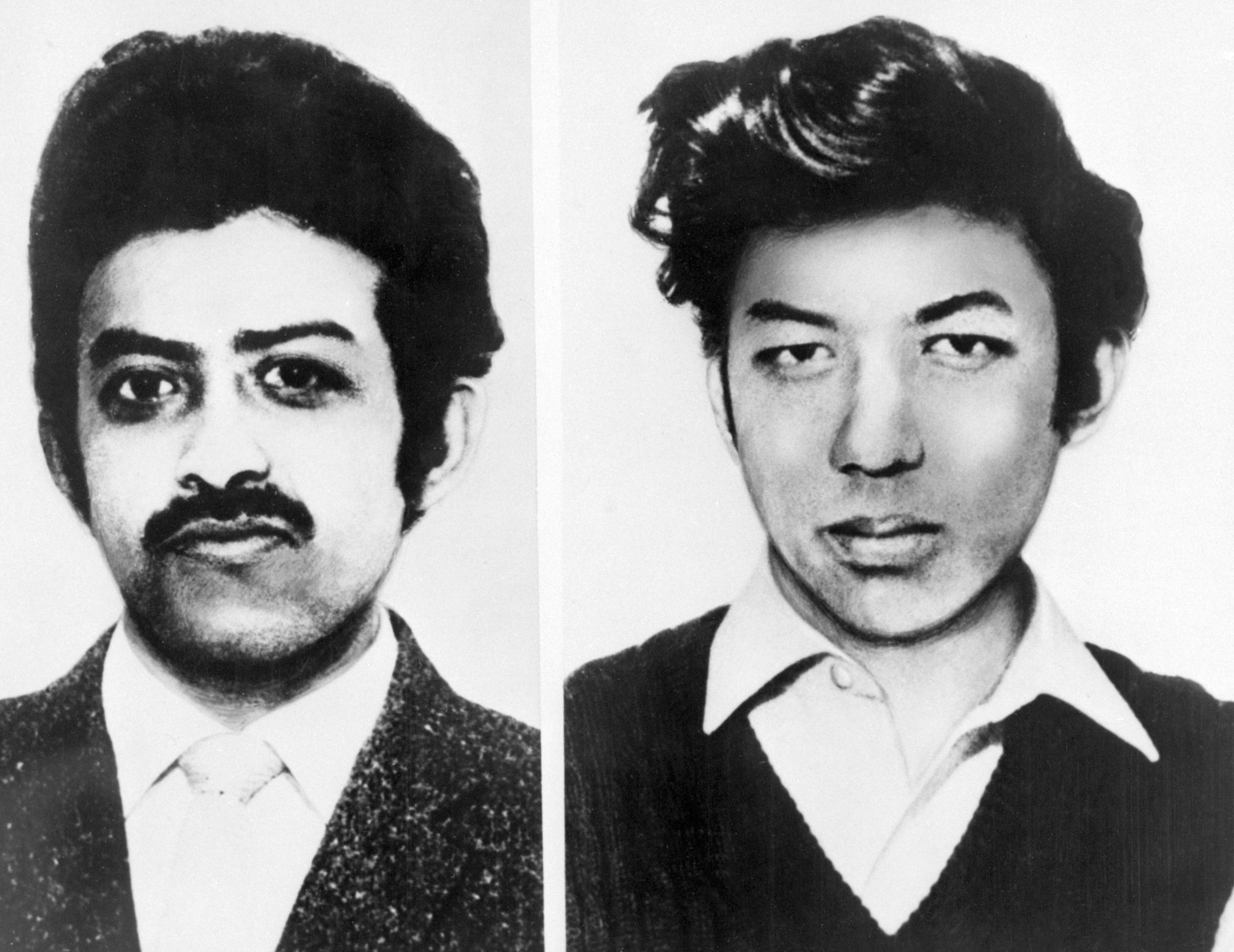 Arthur Hosein, a la izquierda, y su hermano menor Nizamodeen fueron encarcelados de por vida.