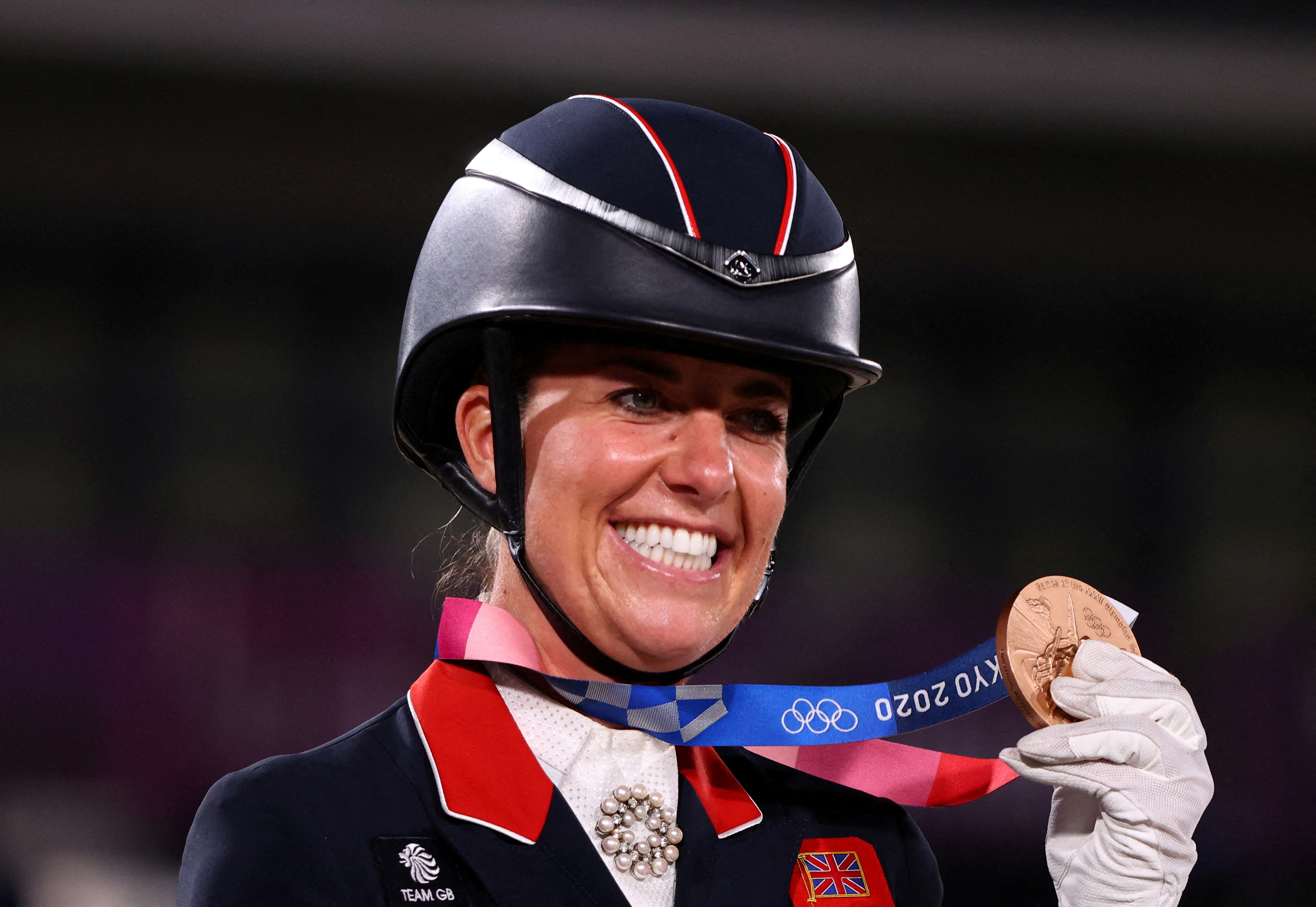 La amazona de doma es la atleta olímpica femenina más condecorada del equipo británico con seis medallas.