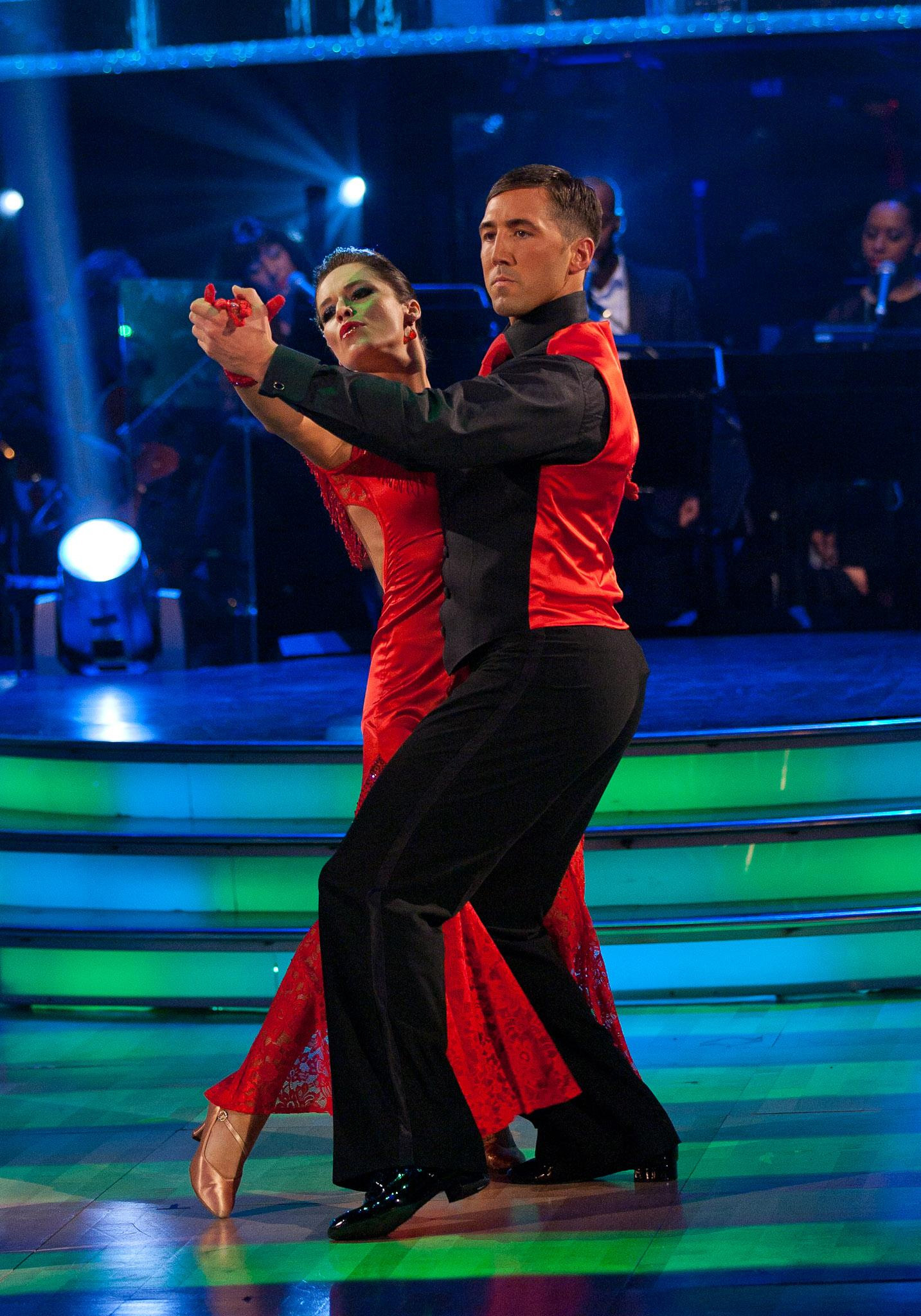 Gavin y Katya Virshilas bailando en 2010