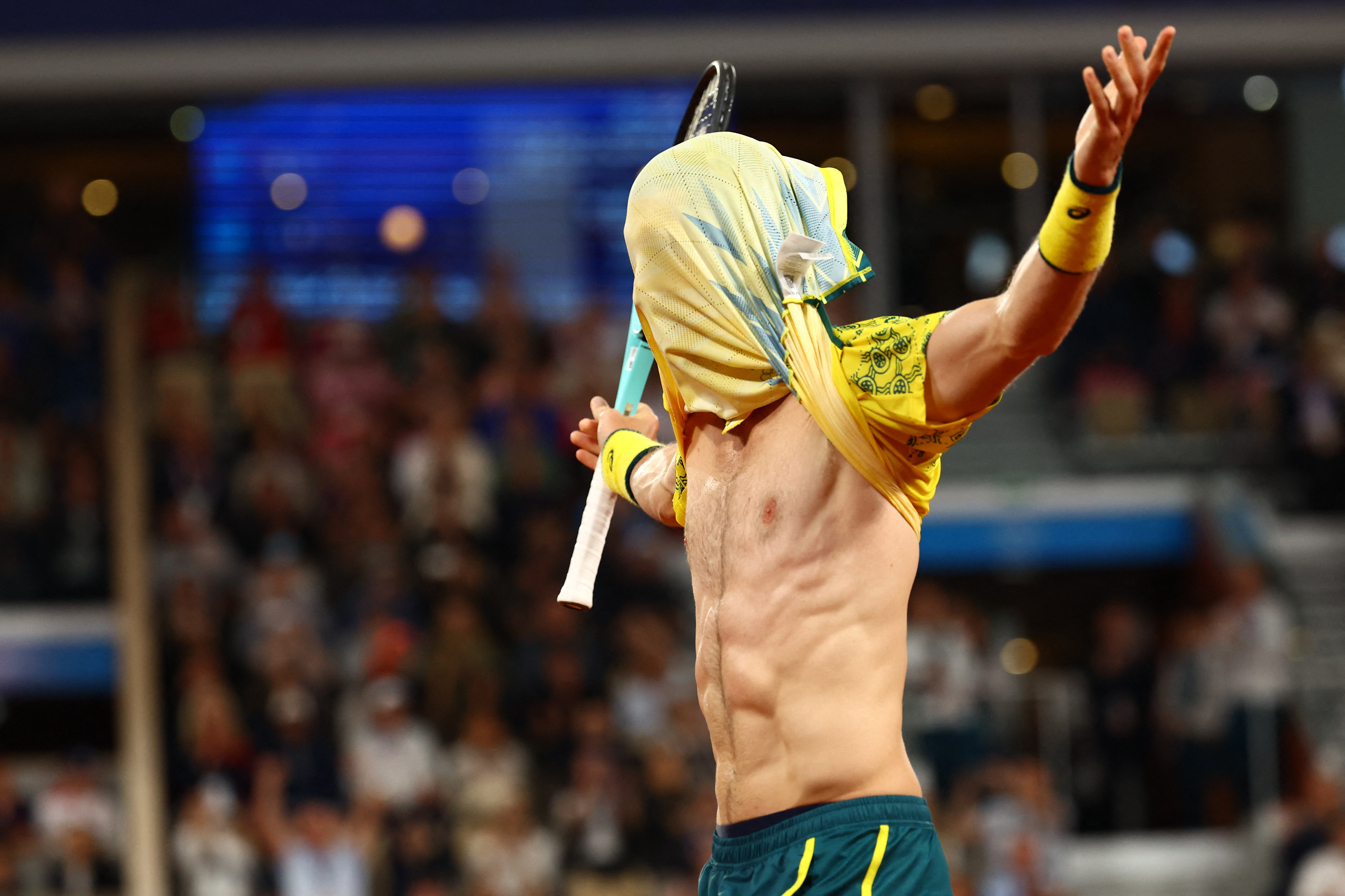 Novak Djokovic derrotó rotundamente a Ebden en los Juegos Olímpicos de París