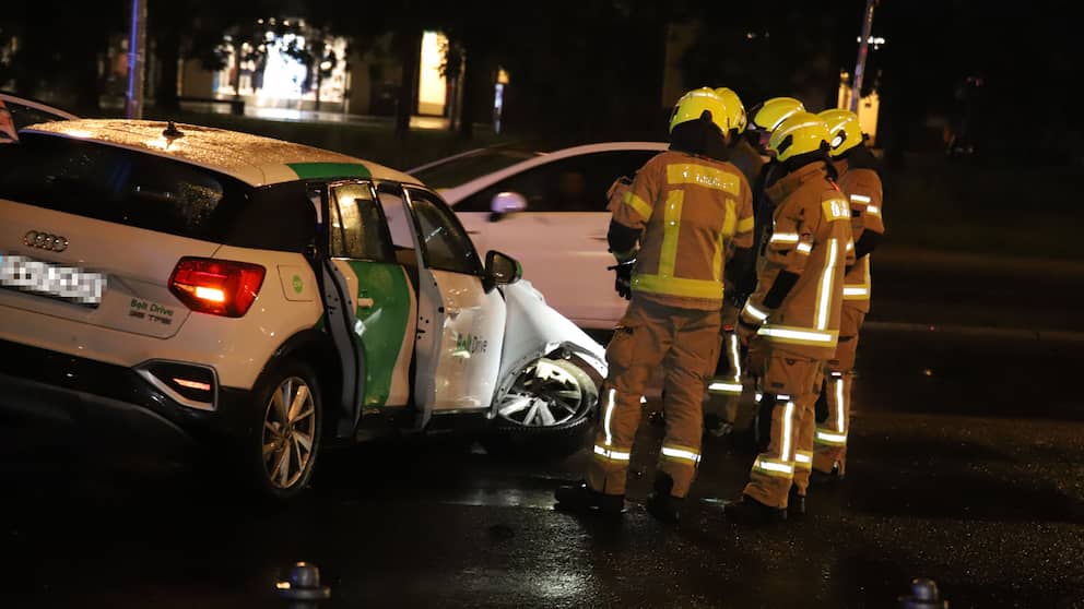 Se dice que el conductor dejó a alguien en el coche compartido.