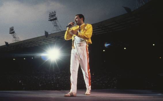 Queen y Freddie Mercury en vivo en Wembley 1986