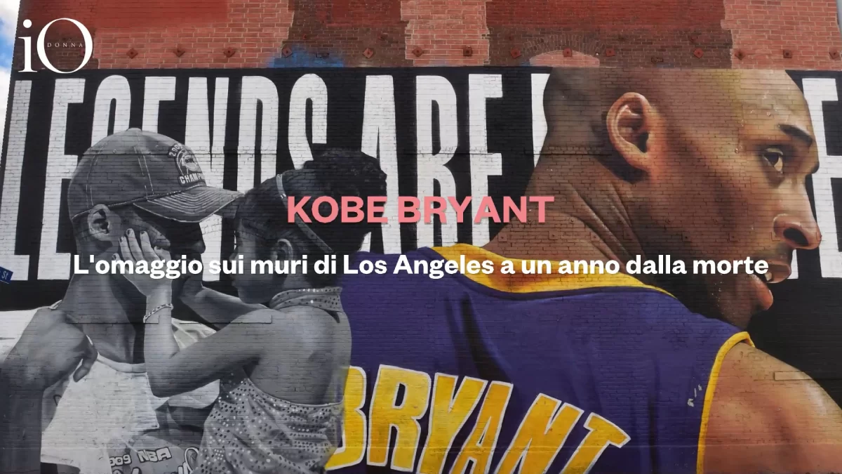 Kobe Bryant, el homenaje en las paredes de Los Ángeles a un año de su muerte