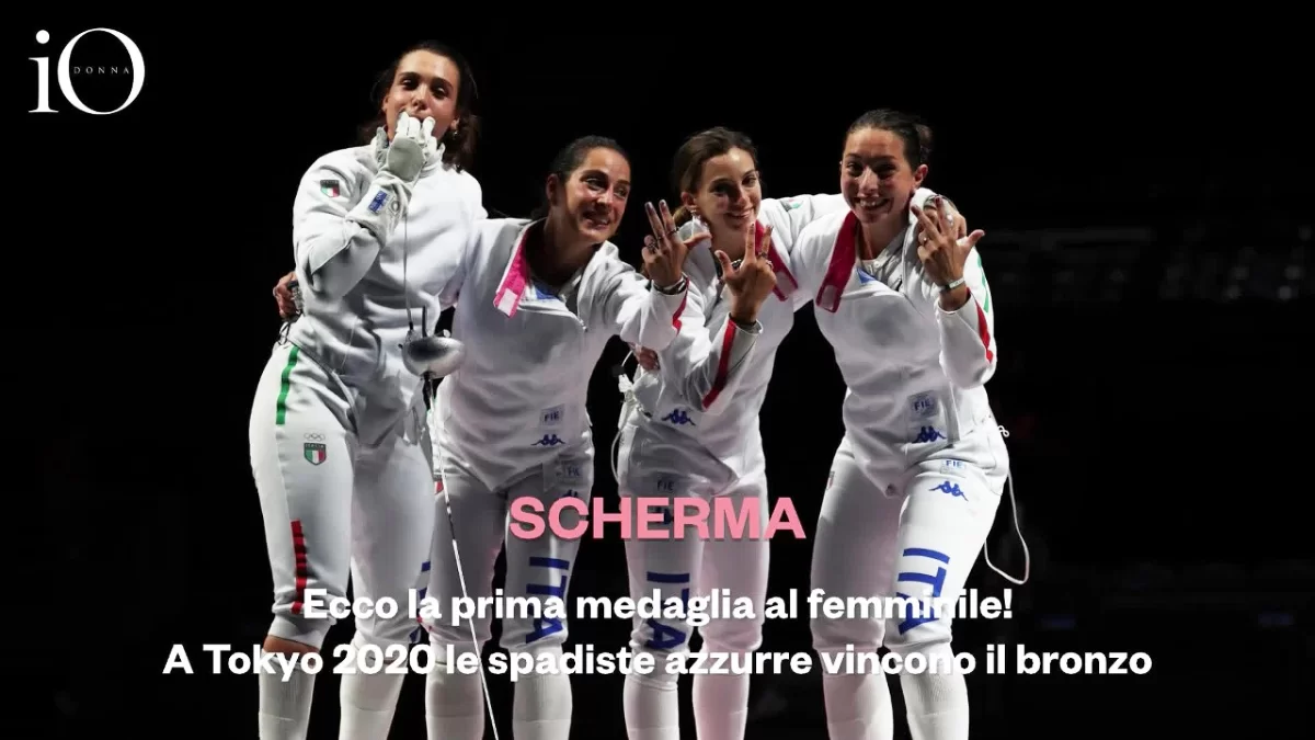 Esgrima, ¡por fin una medalla para el equipo italiano!  Los espadachines ganan el bronce en Tokio 2020