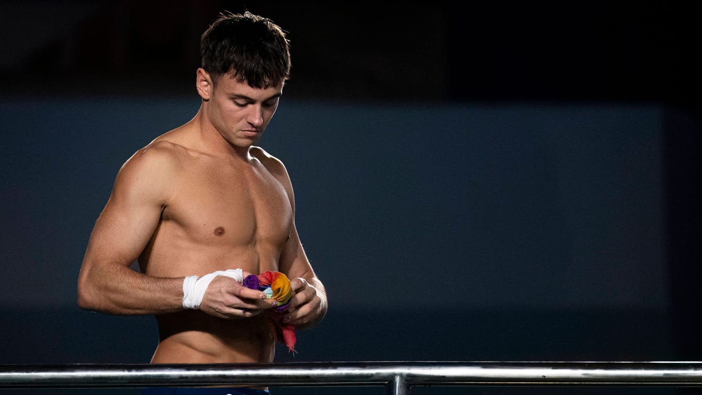 Tom Daley: El británico ganó la medalla de oro en clavados sincronizados desde la torre de 10 metros en los Juegos Olímpicos de Tokio.