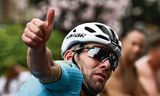 Mark Cavendish el sábado en la primera etapa del Tour de Francia.