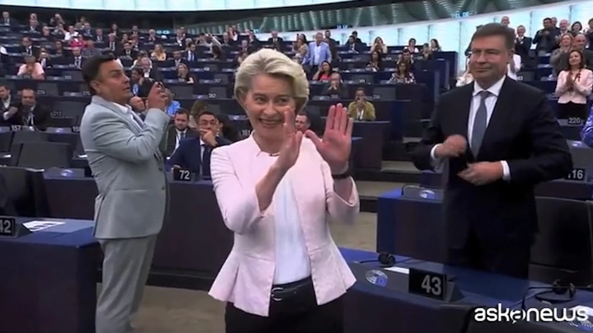 Ursula von der Leyen ha sido reconfirmada presidenta de la Comisión de la UE
