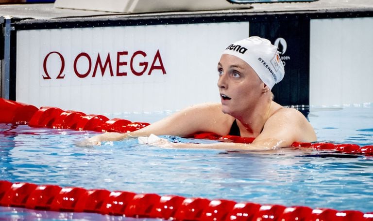 Marrit Steenbergen durante los Juegos Olímpicos de París (foto: ANP 2024/Robin Utrecht).