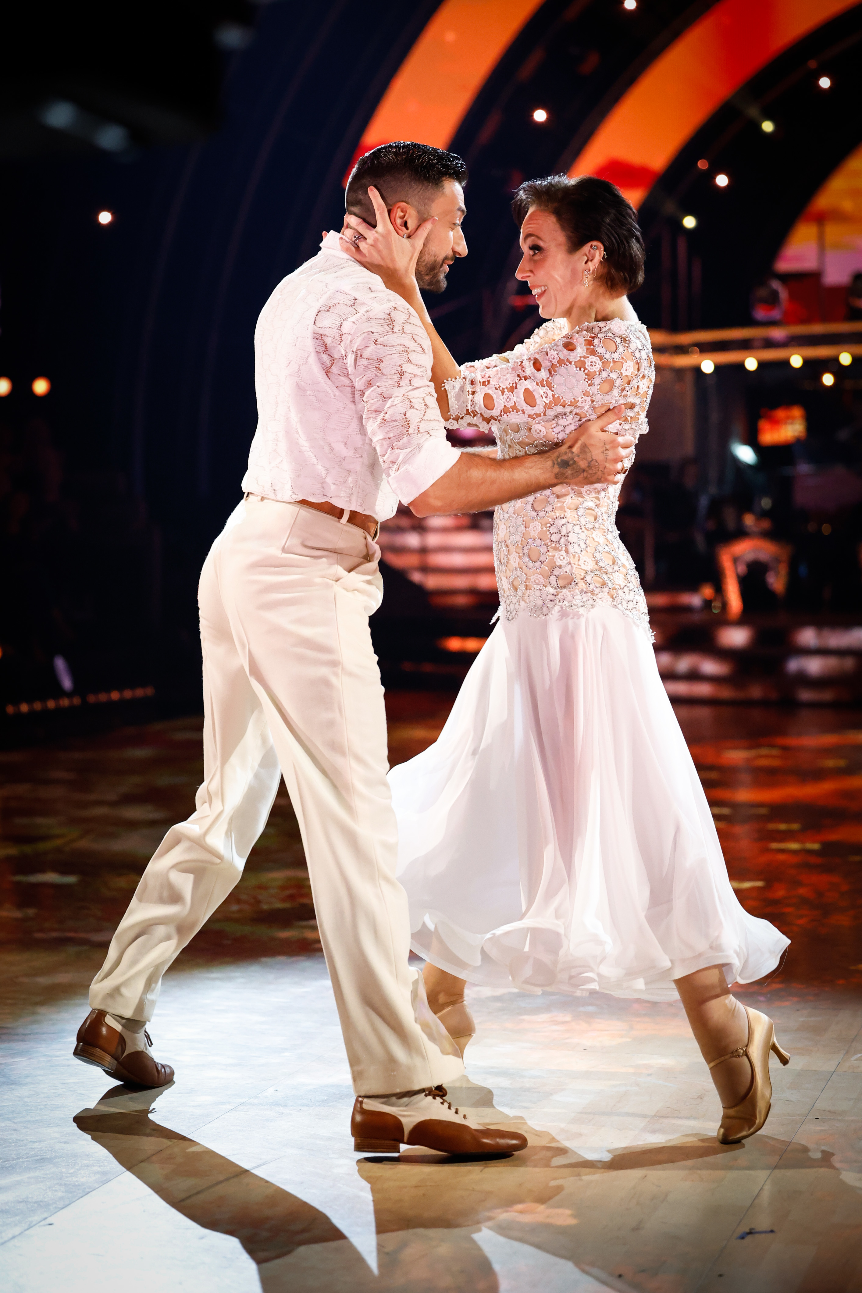 Amanda fue emparejada con Giovanni Pernice en Strictly